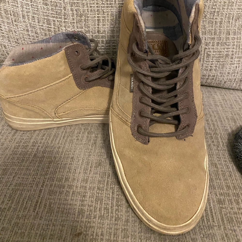 Vans High tops- tan size 11.5